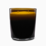 Honey Double Wick Handblown Candle