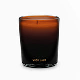 Wood Land Handblown Refillable Candle